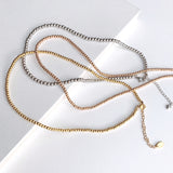 3mm Classic Rounds Necklace